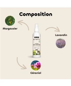 Lotion anti-insectes animaux BIO, 240 ml